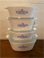 Corningware Cornflower Blue Set