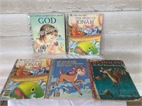 Set of 5 Little Golden Books