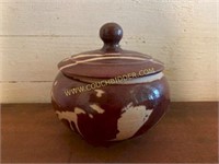 Soto Pottery Bowl w/ Lid