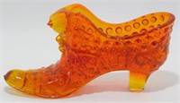 Orange Hobnail Boot