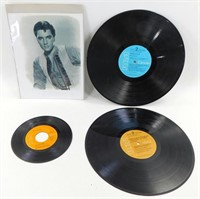 Elvis Presley Records - Picture and Card
