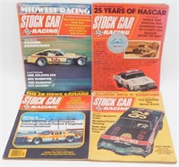 4 Vintage Stock Car Magazines