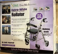 DMI Duro Med Industries Extra Wide Rollator