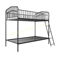 Novogratz Metal Bunk Bed Twin $317 Retail