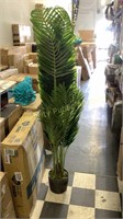 66” Fake Plant With Pot Base