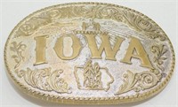 Iowa Belt Buckle