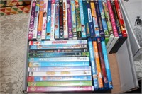 Childrens Box Lot of DVD's