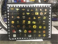 Berwick Bandits Framed Badge Collection
