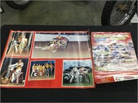 Lot of Motorcycle Posters