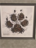 Bev Doolittle Framed  Print of Wolf Foot print