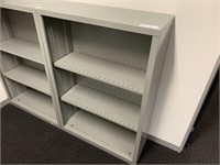 3 Open Face 3 Tiered 1.5m Storage Cabinets