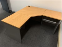 Office Suite - L Shaped Desk & 1.2m Circular Table