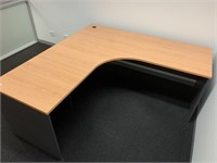2 Contemporary Style L Shaped Office Desks