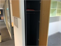 Timber Single Door Wardrobe