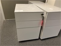 3 Steel 3 Drawer Mobile Office Pedestals