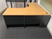 2 Piece Office Suite - L Shaped Desk & Table