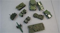 Vintage Lot of Assorted Military Toys