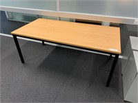 Timber Top 1.5m Rectangular Office Table