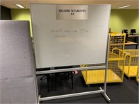 Whiteboard on Stand & Relocatable Office Partition
