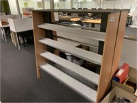2 Multi Tiered Single Sided Display Shelves