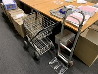 Hand Tools & 2 Tiered Stock Picking Trolley