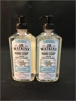 J. R. Watkins hand soap , ocean breeze