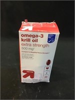 Omega 3 krill oil dietary supplements