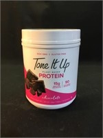 Tone It Up plant based protein, chocolate