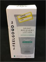 The Feel Good Lab sport recovery lotion