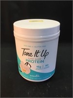 Tone It Up plant based protein powder drink mix,