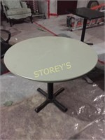 36" Round Grey Dining Table
