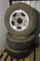 3- Wild Country Radial XTX Sport Tires with Rims