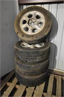 4- Cooper Tires with Rims