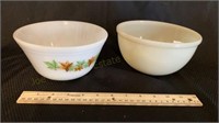 Federal Maple Leaf Bowl and a Bowl