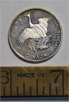 Silver "Canada on the Wing" .50c coin