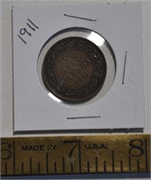 1911 Canada 1 cent coin