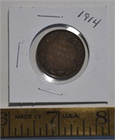 1914 Canada 1 cent coin