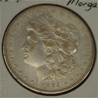 1884 Morgan Dollar