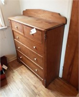 Antique Five Drawer Chest.