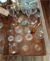 (4) Boxes - Glassware.