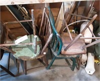 Lot - (4) Antique Chairs.