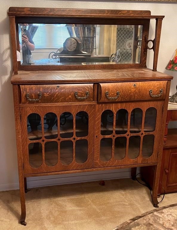 Telephone Booth, Antique Furniture, Player Piano & More