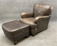 Bradington Young Reclining Chair and Ottoman