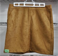 Faux suede skirt - New with tags - Size M