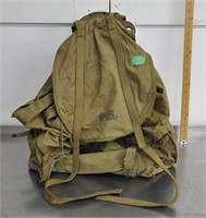 Vintage US military back pack