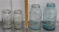 Vintage canning jars