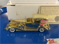 1933 gold plated Cadillac town car
