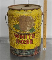Vintage White Rose 5g oil can