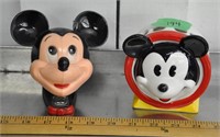Mickey Mouse stapler, toothbrush holder