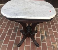 Marble-Top Parlor Table